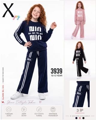 X-JOY 3939 NİN NİN TAŞ İNCİ 3 İP ÇOCUK TAKIMI – 10-13 YAŞ
