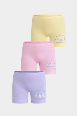 BERRAK 5658 KIZ ÇOCUK 3'LÜ BOXER