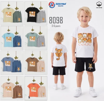 ZUZU POLO 8098 GARFİELD BAS.ER.TKM BEJ 3-6YAS