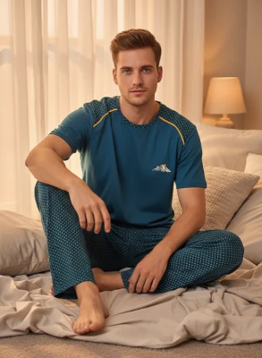 MİHRA 65129 R3394 SÜPREM NAKIŞLI ARA BİYELİ ERKEK TAKIM