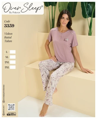 POLEREN 3359 PİJAMA TAKIMI