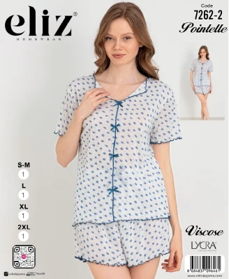 ELİZ 7262-2 FİYONKLU ŞORT TAKIM