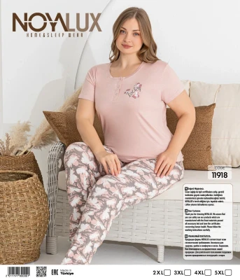 NOYA 11918 BİĞ PATI ZARFLI PİJAMA