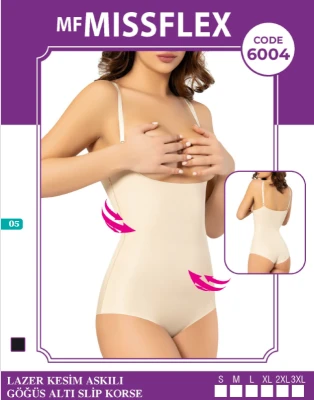 FLEX FİT 6004  SİYAH  M BEDEN GÖGUS ALTİ ASKİLİ SL