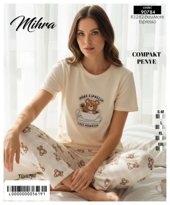 MİHRA 90784 R3282 KOMPAKT PENYE KISA KOL BASKILI B