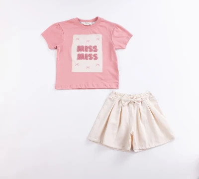 BOMLO 90131 MISS SUZINELI KIZ ÇOCUK 2'Lİ TAKIM