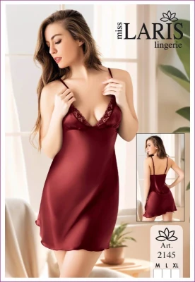 MİSS LARİS 2145 ELBİSE TAKIM BORDO L