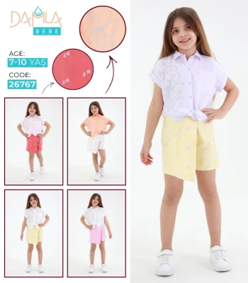 DAMLA 26767 KIZ ÇOCUK TAKIM 7-10 YAŞ