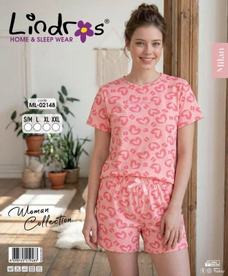 LİNDROS 02148 K.KOL ŞORT TAKIM