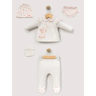 CAYZEN 2120 CUTE BABY 5 Lİ SET PEMBE