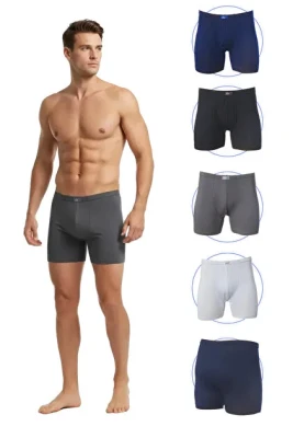 ELT1254 ELİT ERKEK BAMBU ELASTAN BOXER