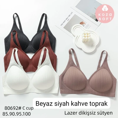 KOZA 80692 İTHAL LAZER DİKİŞSİZ BAYAN SÜTYEN