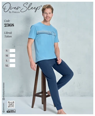 POLEREN 2368 ERKEK PİJAMA TAKIM 