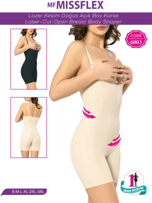 FLEX FİT 6003 KADIN GÖĞÜS ALTI PAÇALI ASKILI KORSE