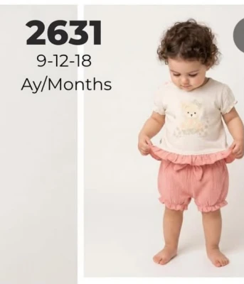 CANCUNO 2631 AYICIK LALE DESENLİ TK 9-18 AY