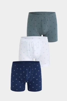 BERRAK 5066 ERKEK ÇOCUK 3'LÜ BOXER