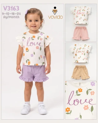 VOVİDO 3163 LOVE BASK TK BEJ 6-24AY