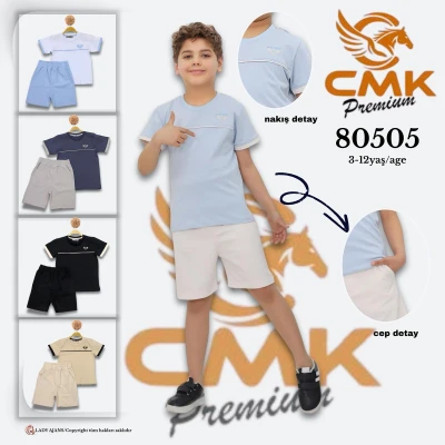 CMK 80505 ERKEK TAKIM BUZ MAVİ 3-10YAŞ
