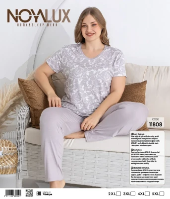 NOYA 11808 BİĞ ÜSTÜ DESENLİ PİJAMA