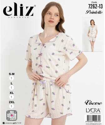 ELİZ 7262-13 BOW-TIME SHORTS SET