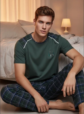 MİHRA 65129 R3393 SÜPREM NAKIŞLI ARA BİYELİ ERKEK TAKIM