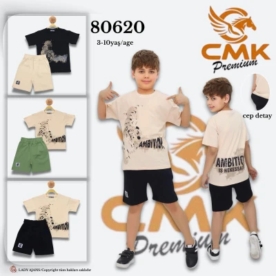 CMK 80620 ERKEK TAKIM MAVİ 3-10 YAŞ