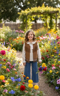 PAMPAL 4474 YELEKLİ 3 LÜ TAKIM GÜLKURUSU 6-9 YAŞ